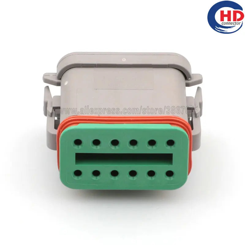 12pin auto waterproof electric plastic wire harness connector DT06-12SA-CE05