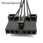 1 Set 6 Pin Car Rear Taillights Turn Lamp Line Board Electrical Cable Connectors Wire Harness Plug for Ford