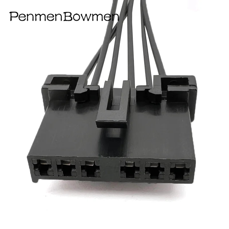 1 Set 6 Pin Car Rear Taillights Turn Lamp Line Board Electrical Cable Connectors Wire Harness Plug for Ford