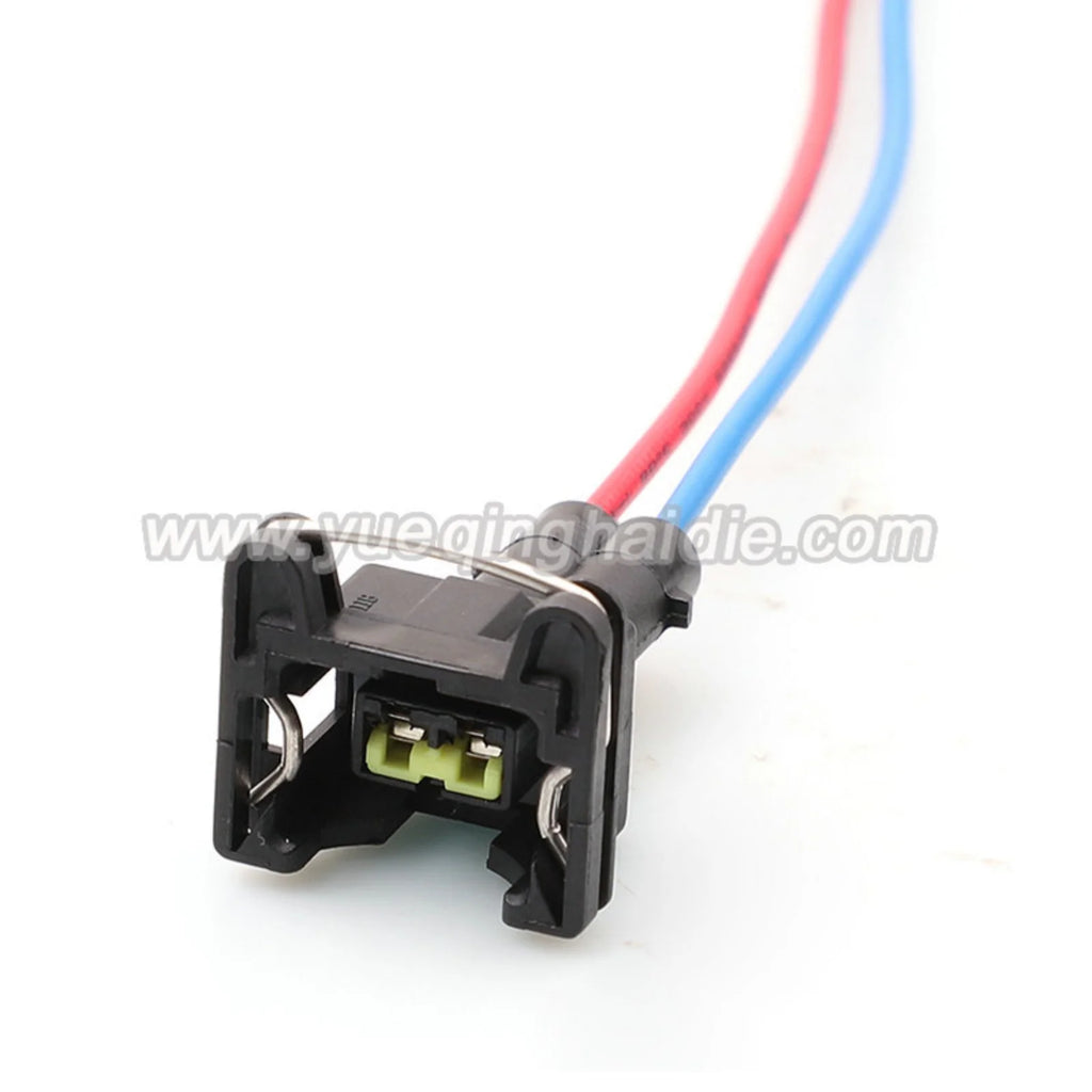 2PIN Waterproof 3.5mm Male Female Connector Water Tank EV1 Fuel Injector Nozzle Plug For VAG 1928402448 368354-1