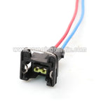 2PIN Waterproof 3.5mm Male Female Connector Water Tank EV1 Fuel Injector Nozzle Plug For VAG 1928402448 368354-1