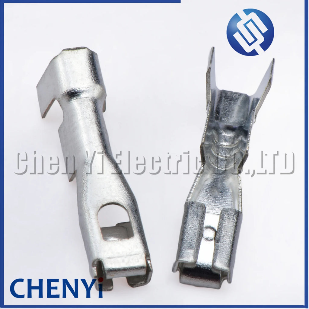 50 Pcs Female Automotive Wiring Harness Splice Crimp Terminal 3 mm series Pin For Car Connector Plug FSW-C-6F-B DJ621-3*0.6B