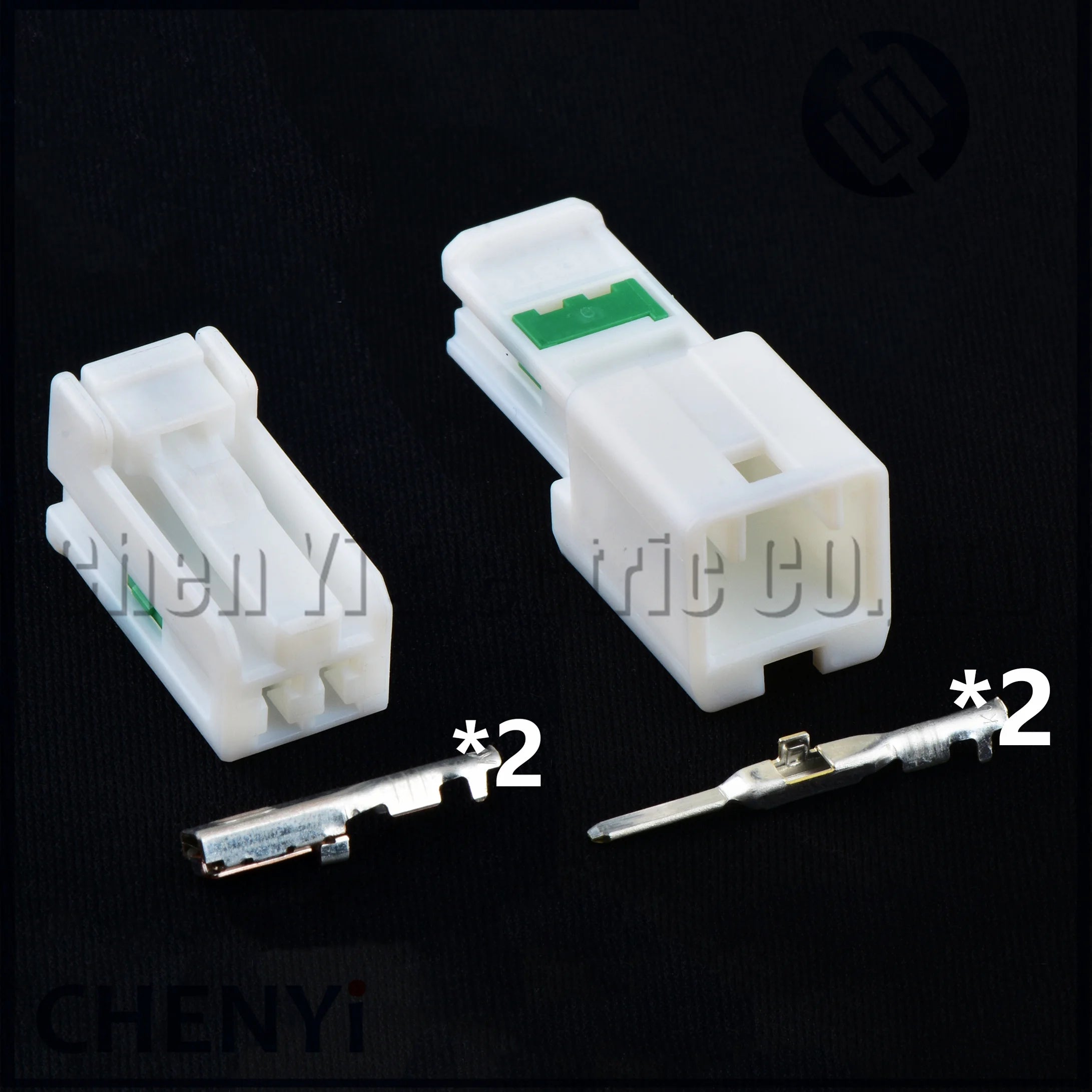 2 Pin Automotive connector Middle mounted horn tweeter plug HK267-02120 HK265-02010 HK266-02020 For Hyundai IX25 Kia K2 K3 K5