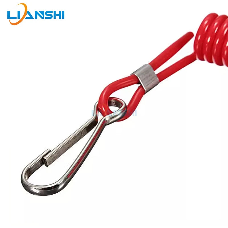 Applicable to Yamaha outboard motor, motorboat outboard motor parts, emergency flameout switch, fire extinguishing cable, flameo
