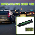 Car Park Stop Sign Universal Automobile Accessories Car Temporary Parking Card Phone Number Card Plate Telephone Number Amagi