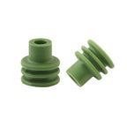 15324982 Connector waterproof hollow plug rubber plug green hole silicone waterproof plug