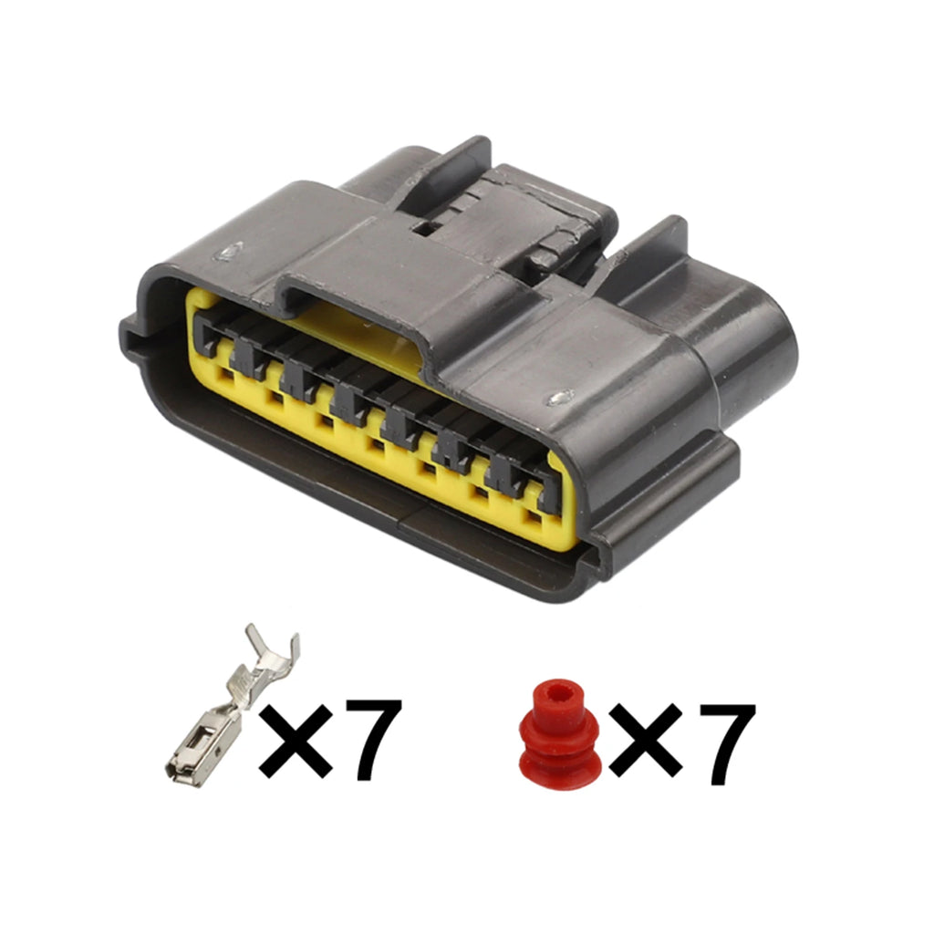 7Pin Connector Waterproof 2.2mm Male Female Connector Auto Wiring Harness Cable Plug for Nissan 6098-0148 6920-0083