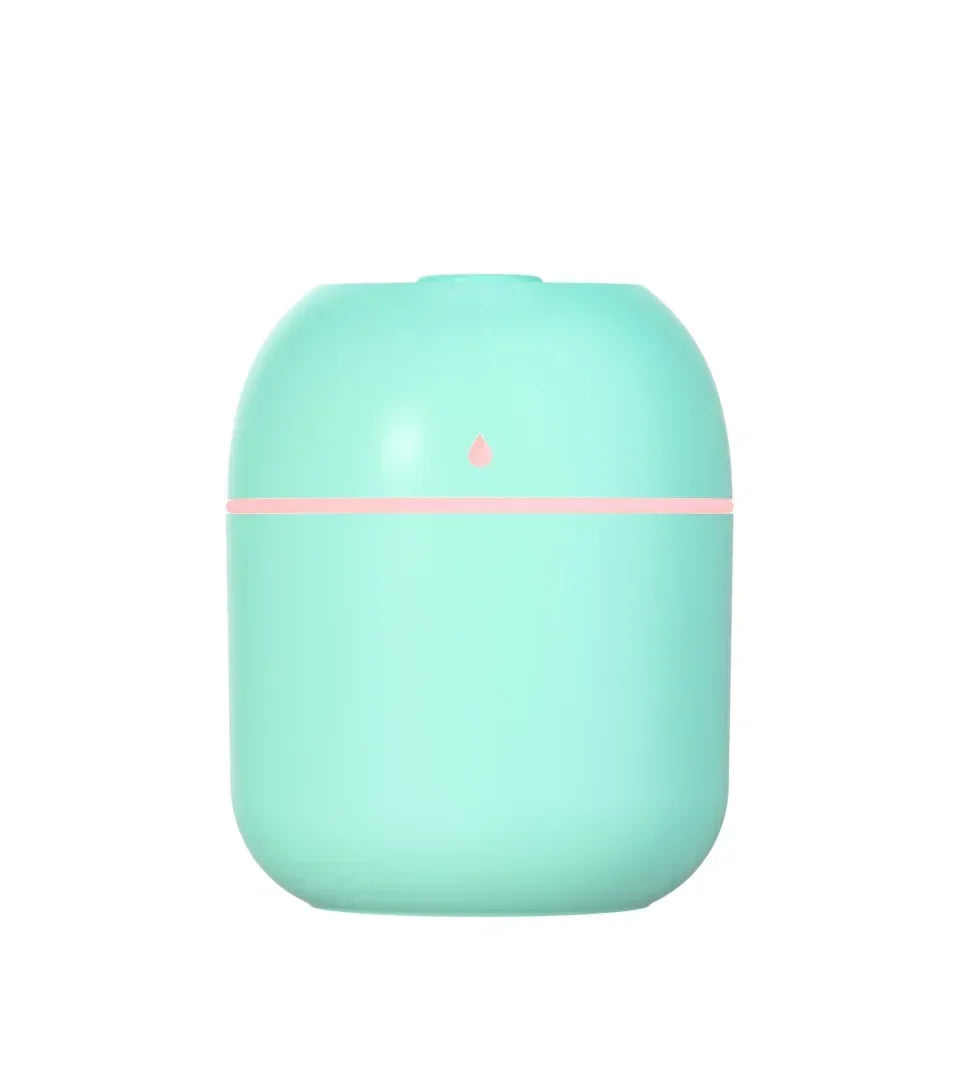USB Humidifier Atomizer Aroma Oil Diffuser Mute 220 Ml Air Humidifier with Night Lamp for Car Bedroom Cool Mist Sprayer Amagi