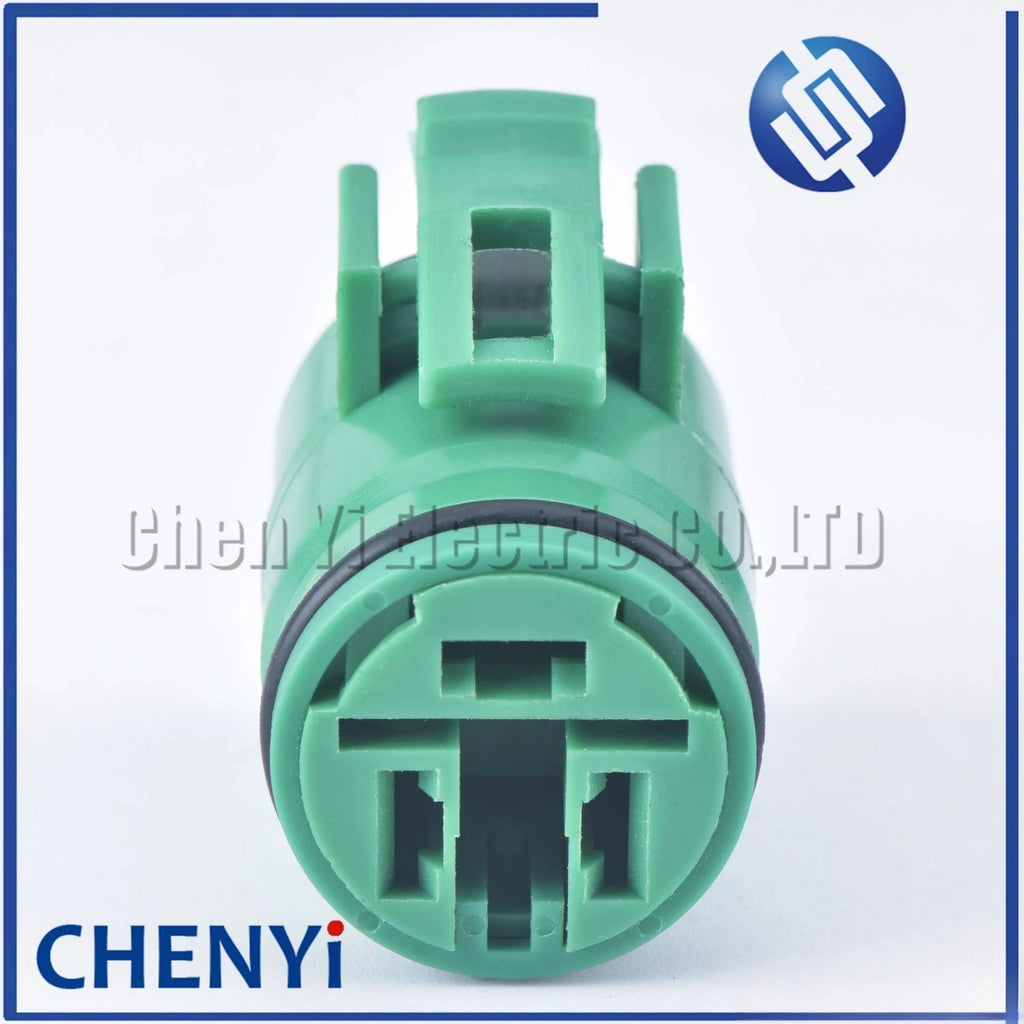 2 Sets 3 Pin Round Alternator Connector Waterproof Wiring Harness Female Plug for Toyota 90980-10341 90980-11491
