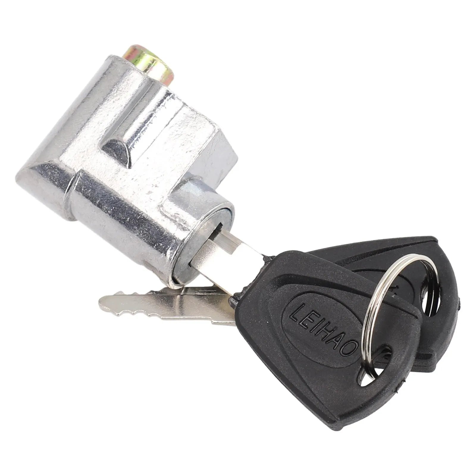New Battery Safety Pack Box Lock W/2 Key Ignition Lock Metal For Motorcycle E-Bike Scooter Lgnition Switch Battery Safety Box