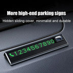 Car Park Stop Sign Universal Automobile Accessories Car Temporary Parking Card Phone Number Card Plate Telephone Number Amagi