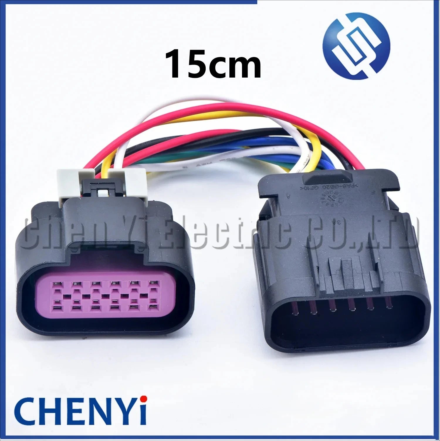 12 Pin/way Automobile waterproof connector Front Lamp Headlight Wire harness plug 15326849 15326854 For Roewe I5 MG5 MG 5