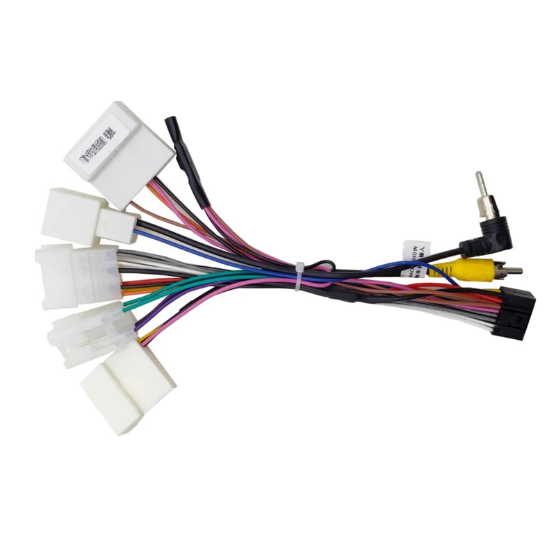 Suitable for Toyota 17 Corolla with rearview power cord and Android large screen navigation modification car wiring harness
