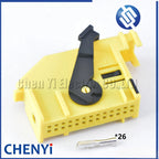 26 Pin ECU Auto Connector Navigation Controller Plug Instrument Connector Headlight Socket 185879-1 185879-2 185226-2