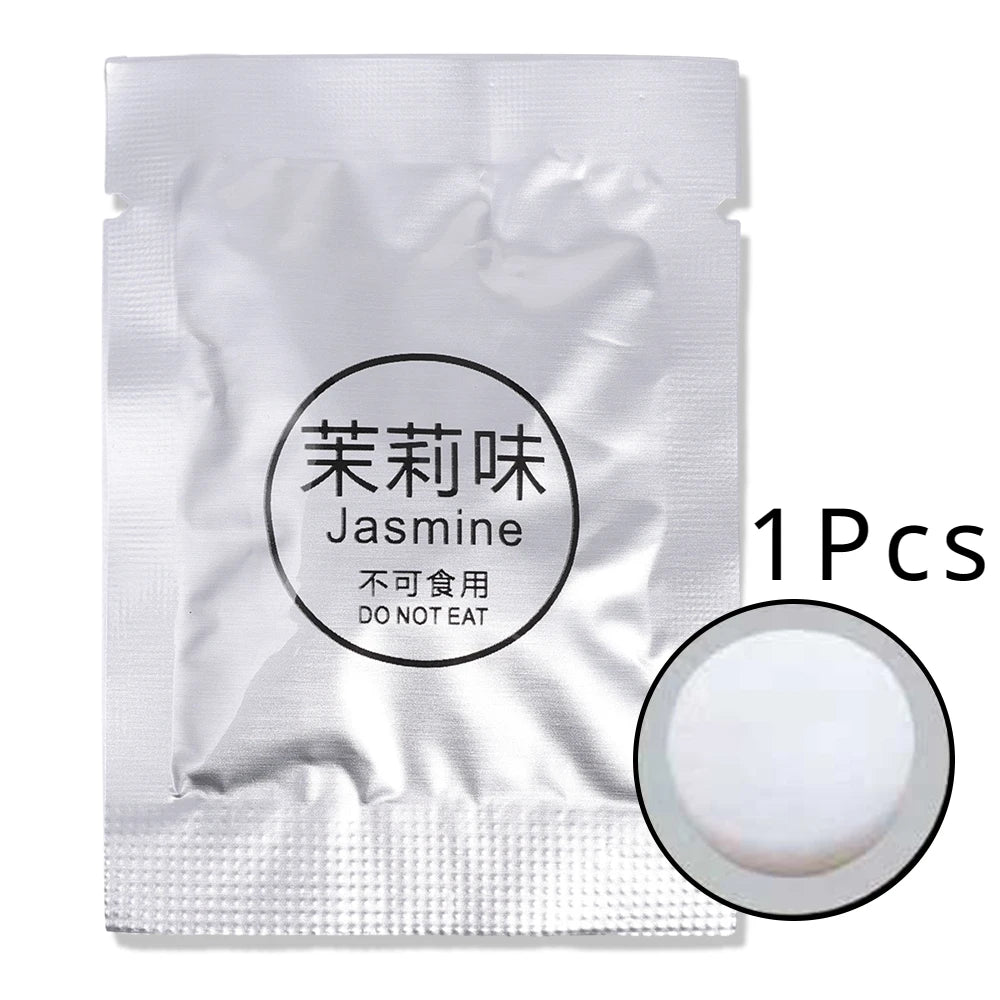 Car Air Fresheners Refills Lemon Peach Auto Air Vent Clip Replacement Set Pads Solid Fragrance Scent Air Freshener Refill Tablet
