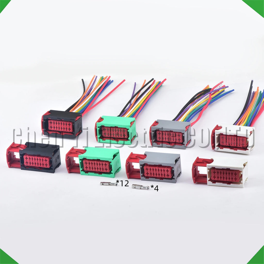 16-Pin Auto Connector Automotive Connectors Engine Compartment Computer board Amplifier