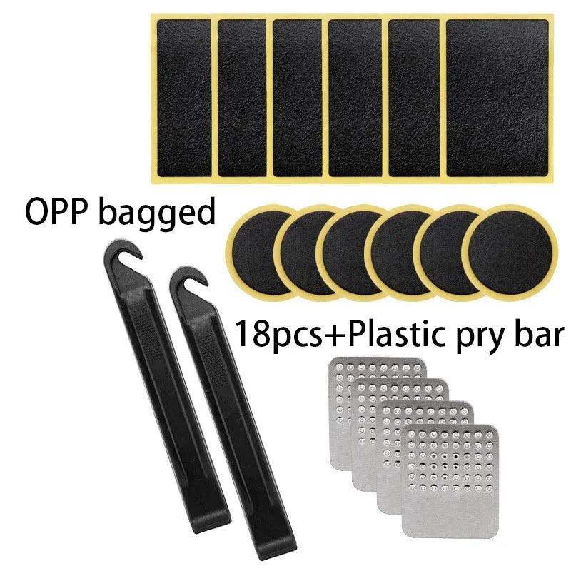 Quick-Fix Glue-Free Bicycle Tire Repair Patche 1/30/50pcs Durable Protection for Mountain Road Bikes with Easy Application amagi