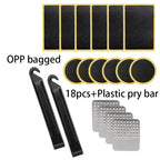 Quick-Fix Glue-Free Bicycle Tire Repair Patche 1/30/50pcs Durable Protection for Mountain Road Bikes with Easy Application amagi