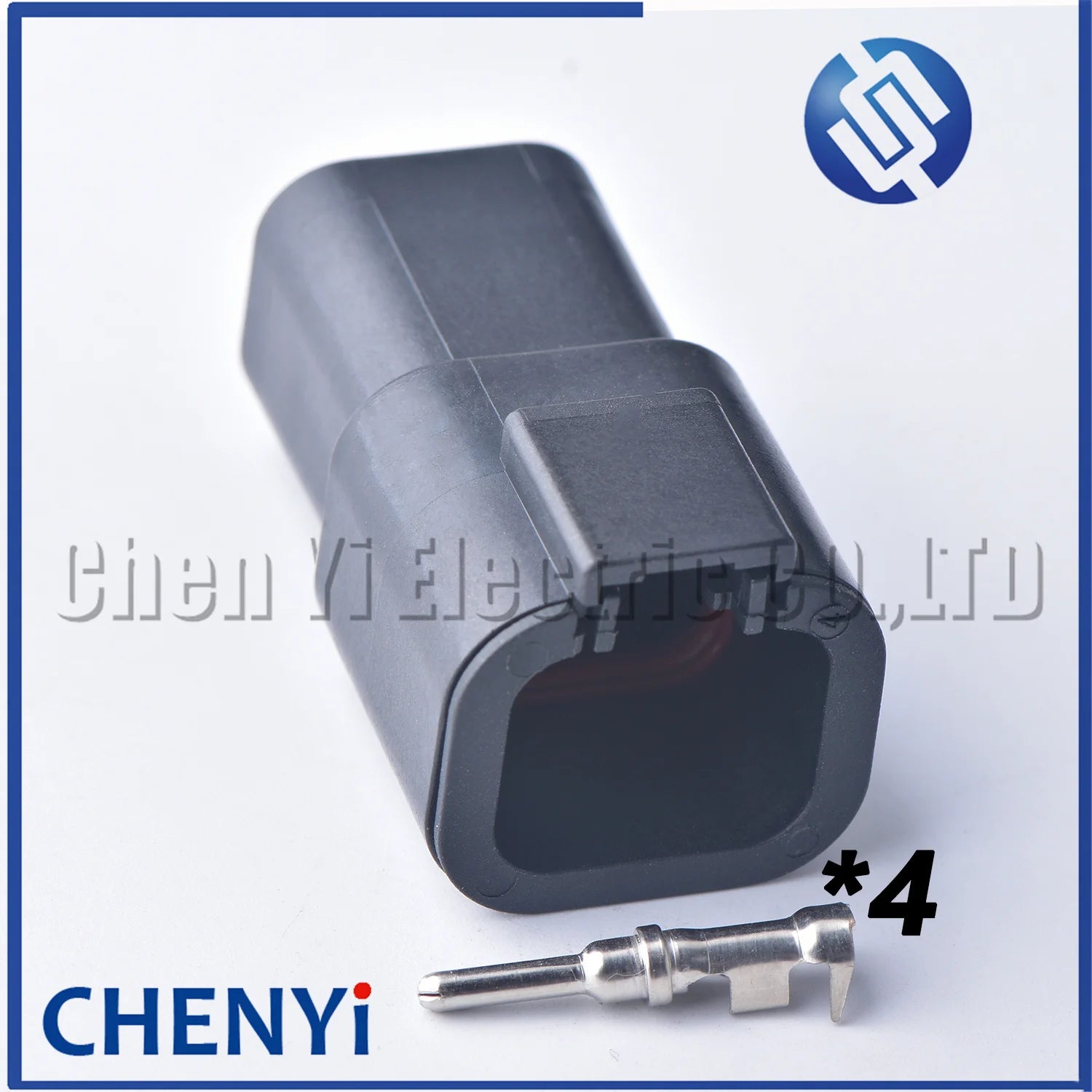 Black DTP series 4 Pin Male Female Automotive Waterproof Connector Plug DTP06-4S DTP04-4P For cummins ECM Power Connector Module
