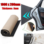 100x20cm Car Door Garage Rubber Wall Guard Bumper Safety Parking Garage Door Protector Crash Wall Mat Car Protective Device