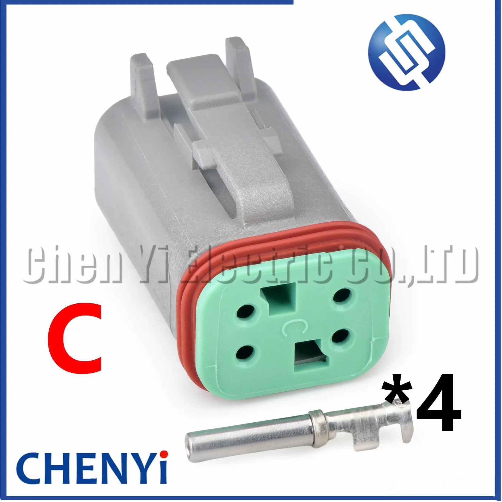 4 Pin Automotive waterproof connector harness plug DT06-4S DT06-4SA DT06-4SB DT06-4SC DT06-4SD For Heavy duty truck EBC system
