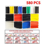 530/560/580/800PCS Heat Shrink Tubing kit 2:1 Shrinkable Wire Shrinking Wrap Tubing Wire Connect Cover Protection