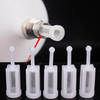 Car Paint Spray Gun Filter Replaceable Nylon Fine Mesh Filters Anti Clogging Paint Feed Nozzle for Automotive Detailing Graffiti