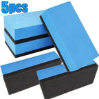 Car Ceramic Coating Sponge Waxing Pad Sponges with Cloth Car Paint Surface Crystal Plating Sponge Block Auto Accessories