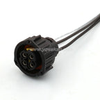 4 Pin 2.5 mm Female Auto Waterproof Connector Oxygen Sensor Harness Plug pbt gf30 Plug Wiring Harness 1-1813099-1