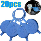 1-20pcs Auto Glass Sprinkler Cover Windshield Wiper Water Tank Cover Car Windshield Universal Replacement Storage Gasket Cover