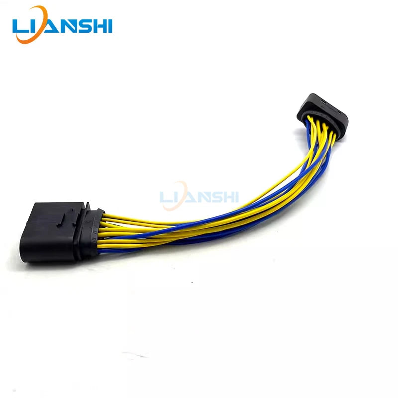 Suitable for Audi A4 A6L Q5 Q7 car xenon headlight assembly wiring harness plug and socket 14P extension wiring harness