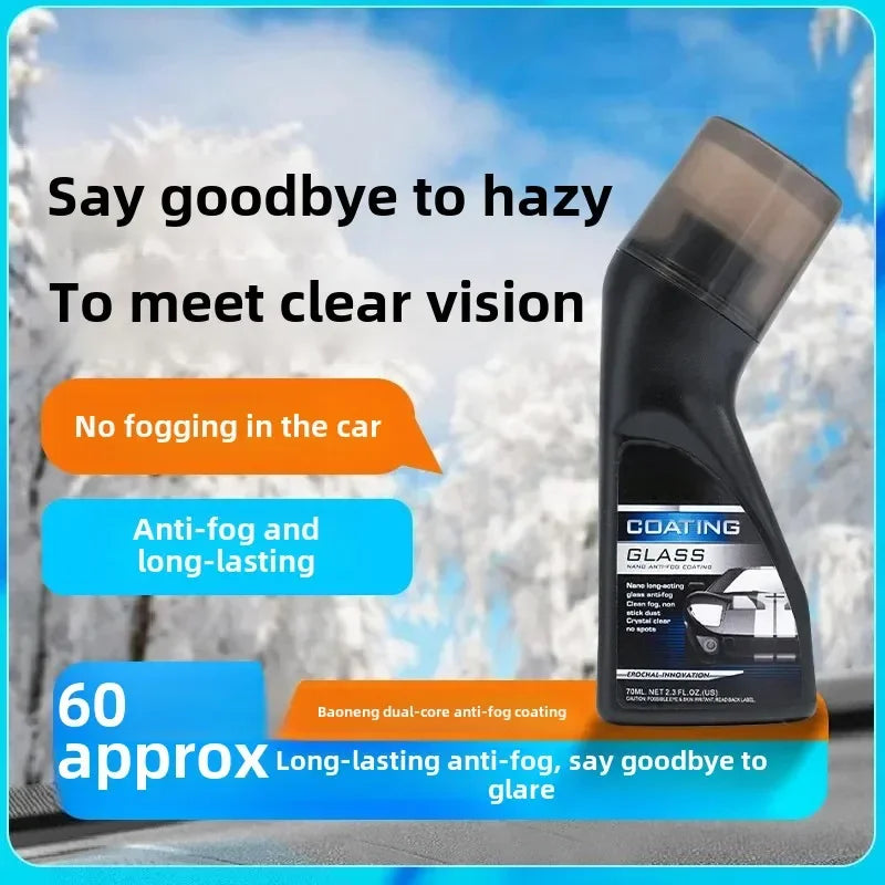 Car Clear Glass Anti-Fog Coating Helmet Visor Front Windshield Rearview Mirror Anti-Fog Remover Automobile Equipment Amagi