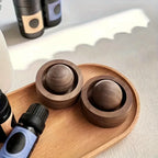 Mini Cute Natural Wood Fragrance Diffuser Car Home Essential Oil Diffuser for Bedroom Living Room Bathroom Office Oil Amagi