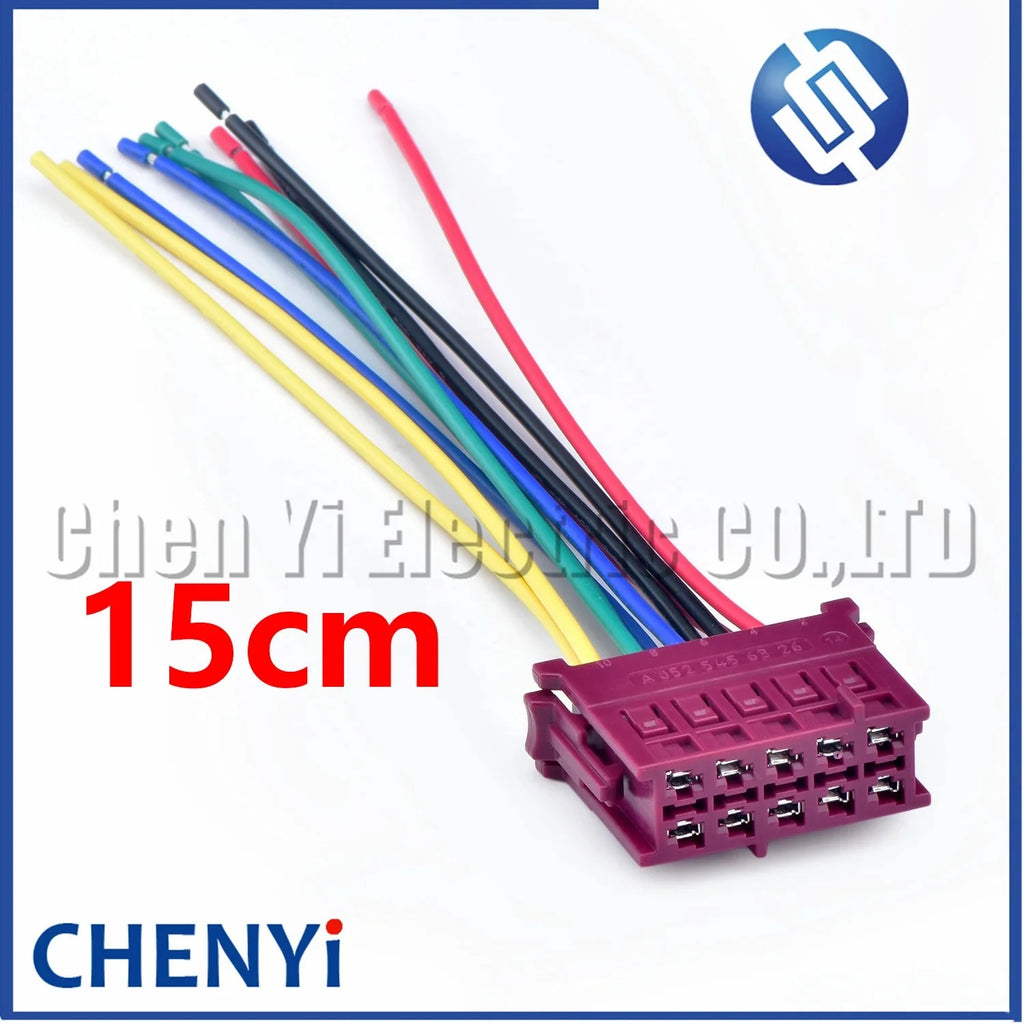 10 Pin Automotive connector Wire harness plug 705-489 A0525457626 A0525456326