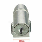 New Battery Safety Pack Box Lock W/2 Key Ignition Lock Metal For Motorcycle E-Bike Scooter Lgnition Switch Battery Safety Box