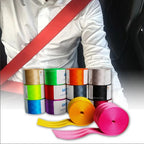 Car Seat Belt Auto Strengthen Seat Belt Webbing Fabric Racing Car Modified Seat Safety Belts Car Accessories Amagi