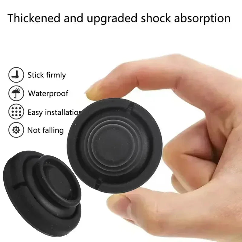 Car Door Anti-Collision Silicone Pads Sound Insulation Gasket Auto Soundproof Shockproof Sealing Rubber Pad Door Edge Sticker