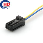 2 Pin Connector Unsealed 0.6mm Series Male Female Connector Cable Plug Motorcycle Electrical Harnesses Wiring Harness 02HEB-B-B