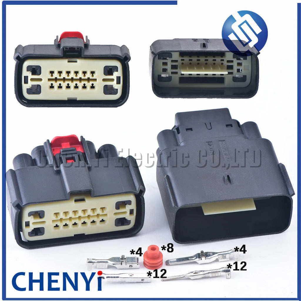 16 Pin（4B+12S）hybrid wire connectors engine plug 34985-1601 34986-2144 for GM Ford Ford Mondeo Focus Buick Lacrosse
