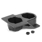 Carbon Fiber Black Car Center Console Water Cup Holder For Nissan GQ Patrol Y60 1989 To 1998 Front Console Dual Cup Holder