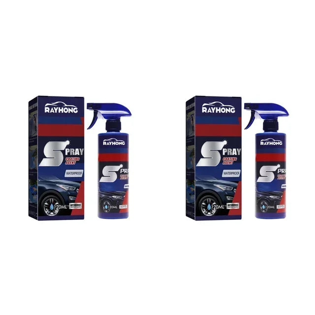 5PC Coating Renewal Agent 3 In 1 Ceramic Car Coating Spray Plastic Parts Refurbish Agent Fast-Acting Spray Waterless Wash amagi