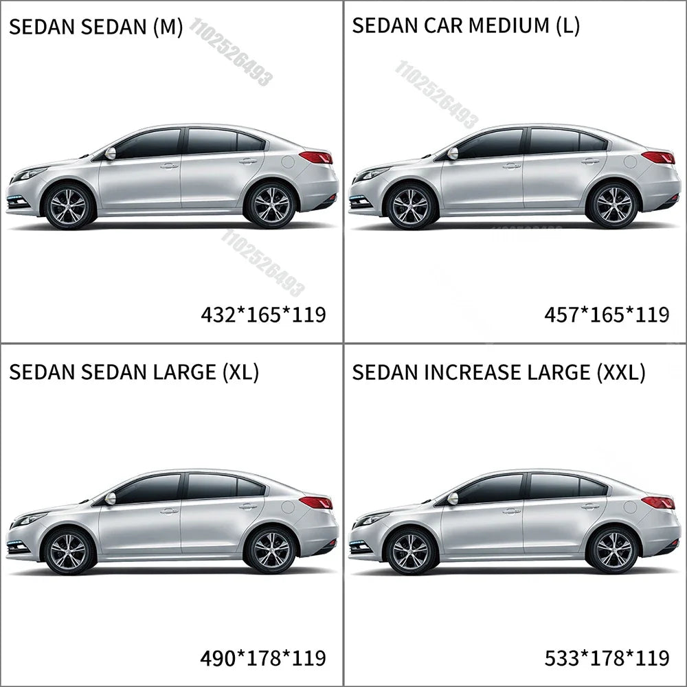Universal Car Cover High Quality Full Outdoor UV Protection Protect Your Vehicle From Sun/Snow//Dust With Outdoor Tools amabilis