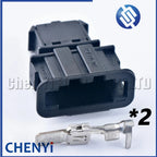 2 Pin Automotive Connector Air Conditioner Blower Motor Plug Socket 1J0 972 752 1J0 972 762 1J0972762 1J0972752
