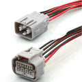 8 pin Male or Female 7283-1081-40 Car Headlight Cable Socket Waterproof Light Lamp Connector For Toyota 90980-10891