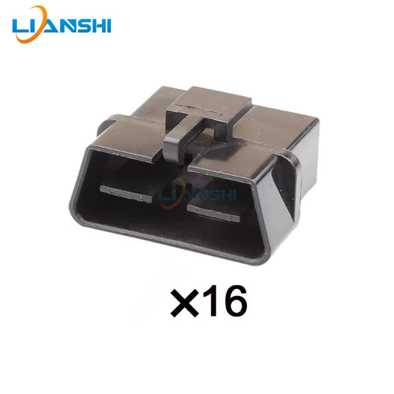 179631-1 Applicable to Toyota diagnostic socket plug /OBD interface sheath with terminal harness plug DJ7163-1.8-11/21