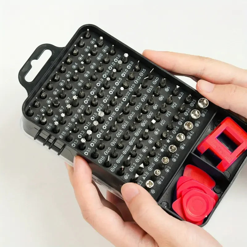 Car 115-in-1 Screwdriver Tool Set: Get Ready For Any Repair Job - IncludesTools For Cellphones, Laptops, Cameras & More Amagi