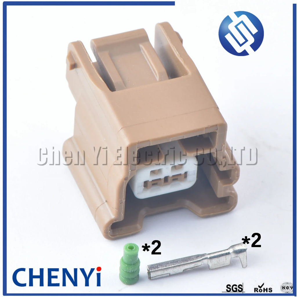 2 Pin female or male Automotive waterproof connector Wheel ABS sensor plug socket 7283-0528-80 For Nissan TIIDA X-TRAIL SYLPHY