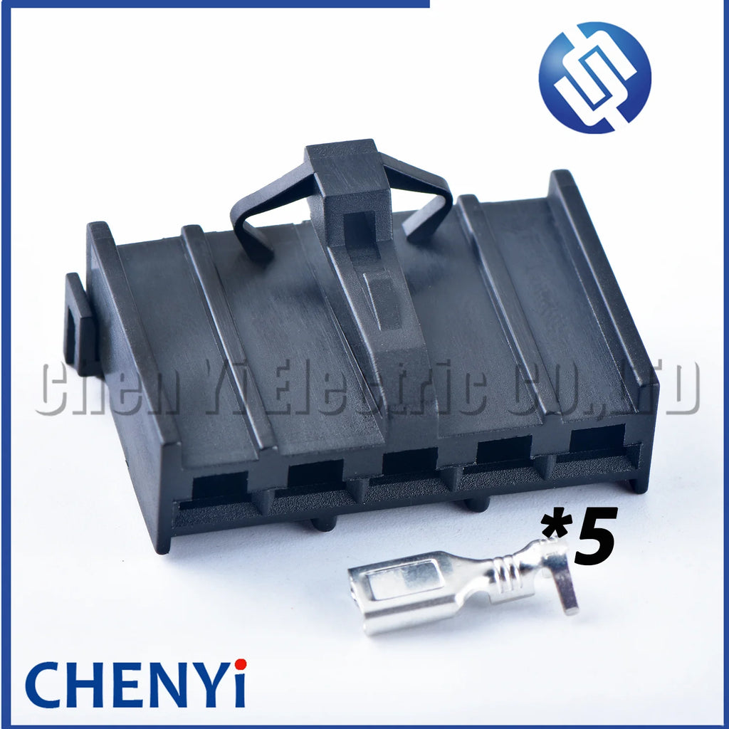 5 Pin Auto Air Conditioning Control Panel Harness Plug DJ7052A-4.8-21 For Fiat 500 Ducato Punto Seicento Blower Heater Resistor