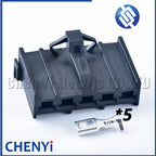 5 Pin Auto Air Conditioning Control Panel Harness Plug DJ7052A-4.8-21 For Fiat 500 Ducato Punto Seicento Blower Heater Resistor