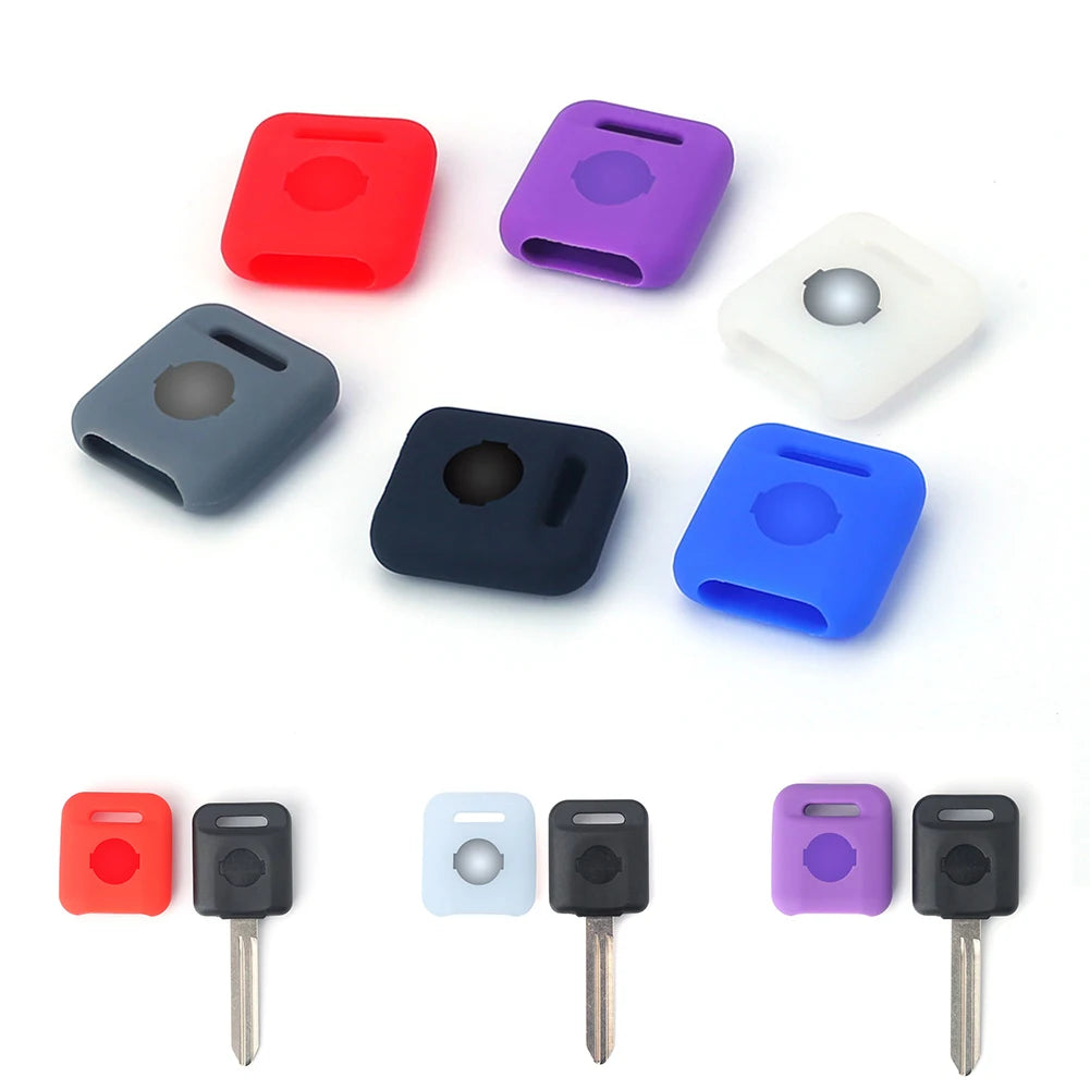 Silicone Car Key Card Case Cover Protector Holder For Nissan For Bluebird For Tiida For Sylphy Silicone Protect Cover